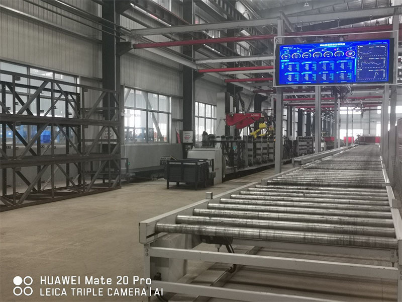 Patching machine truss welding production