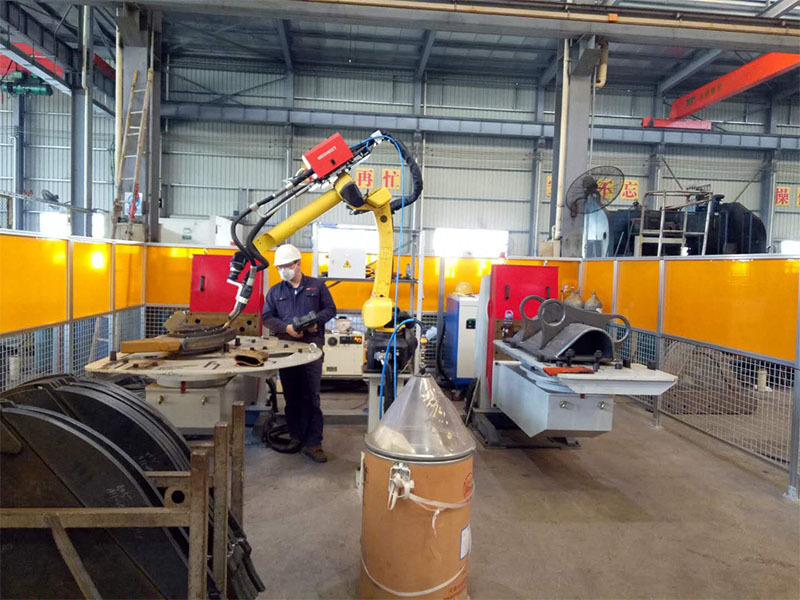 Bucket Welding Robot System