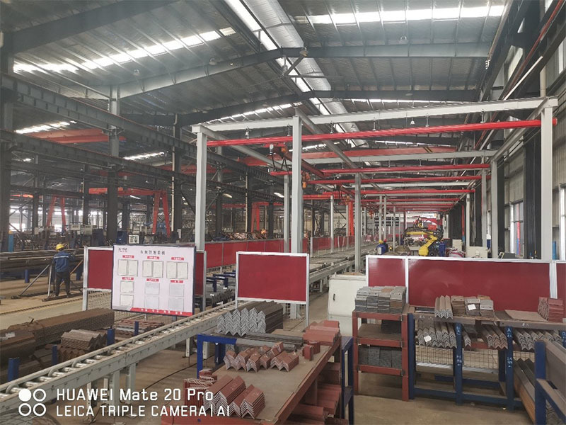 Patching machine truss welding production