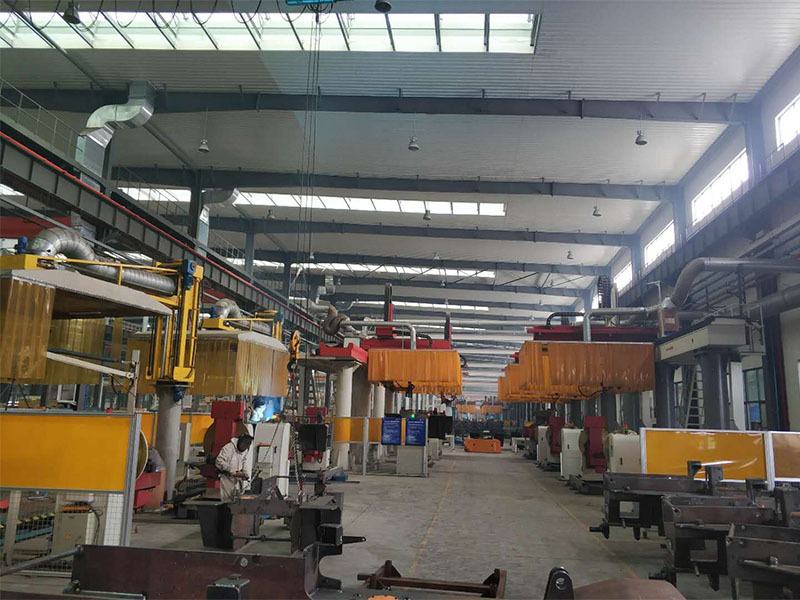 5-12T frame welding line