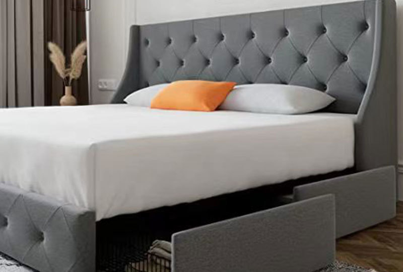 Transform Your Sleep Space with an Upholstered Fabric Bed