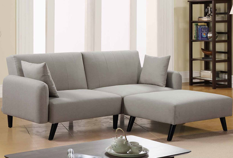 Fabric Corner Sofa Cum Bed