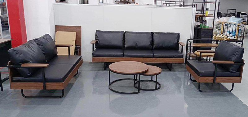 Steel Wood Sofas