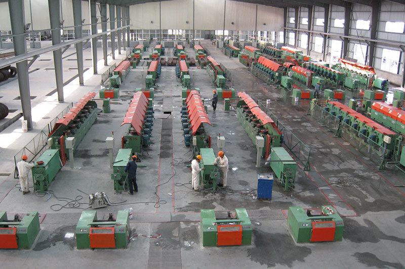 AISEN machinery wire drawing machine project