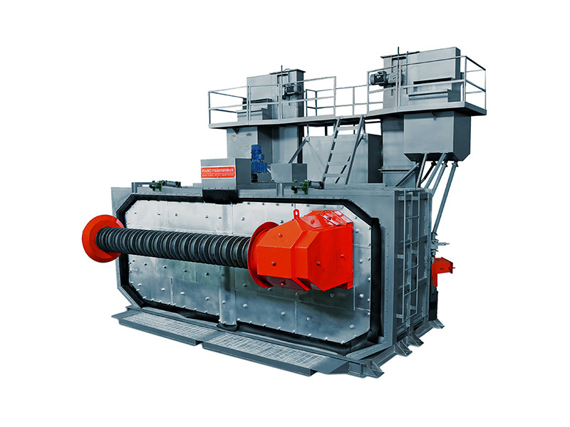 Wire Coil Shot blasting machine