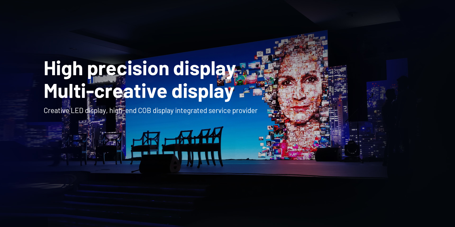 High precision display,