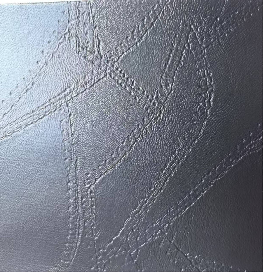 Comfort embossed polyester fabric cloth roll for sofa