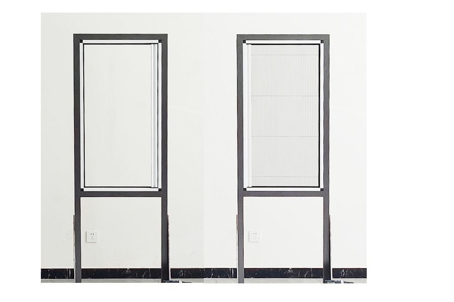Single folding screen window