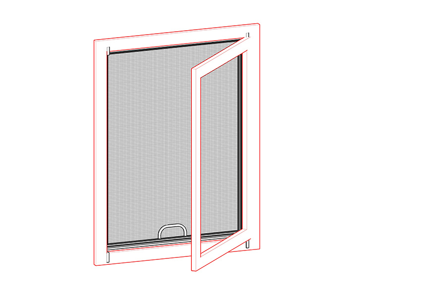Simple fixed screen window