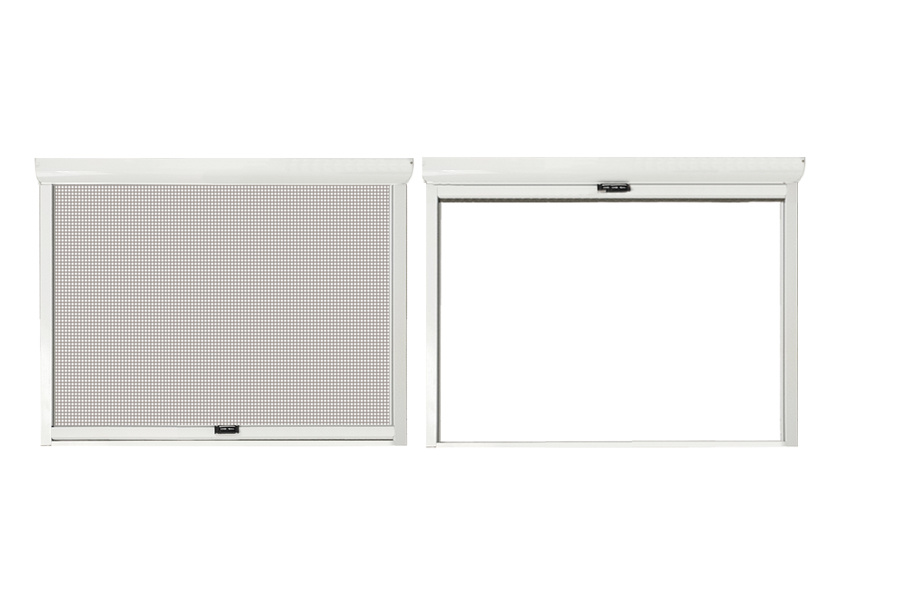 Up and down telescopic screen