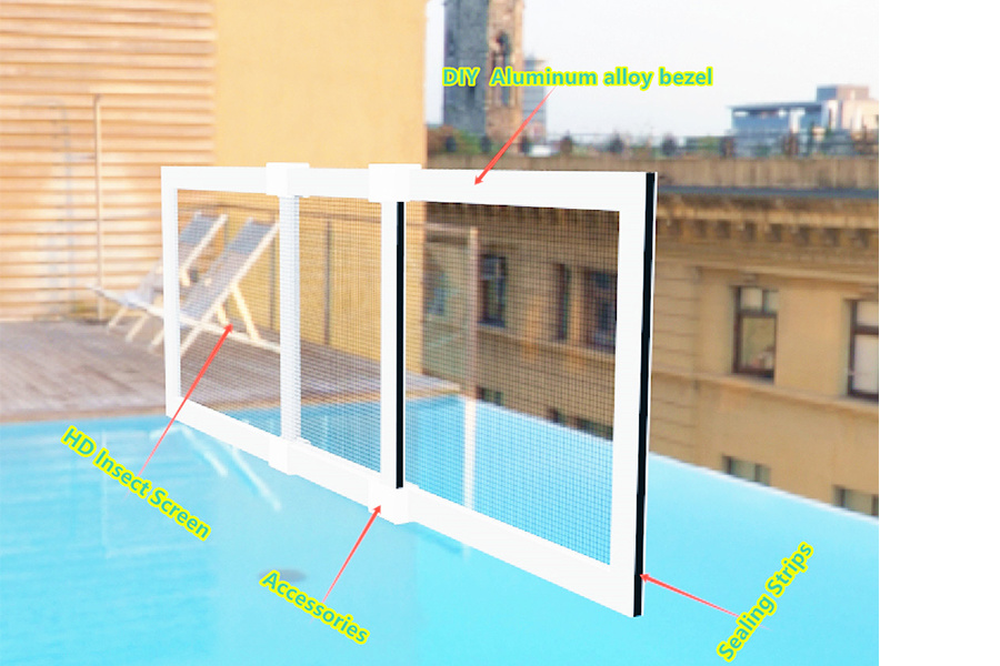 Extended screen window