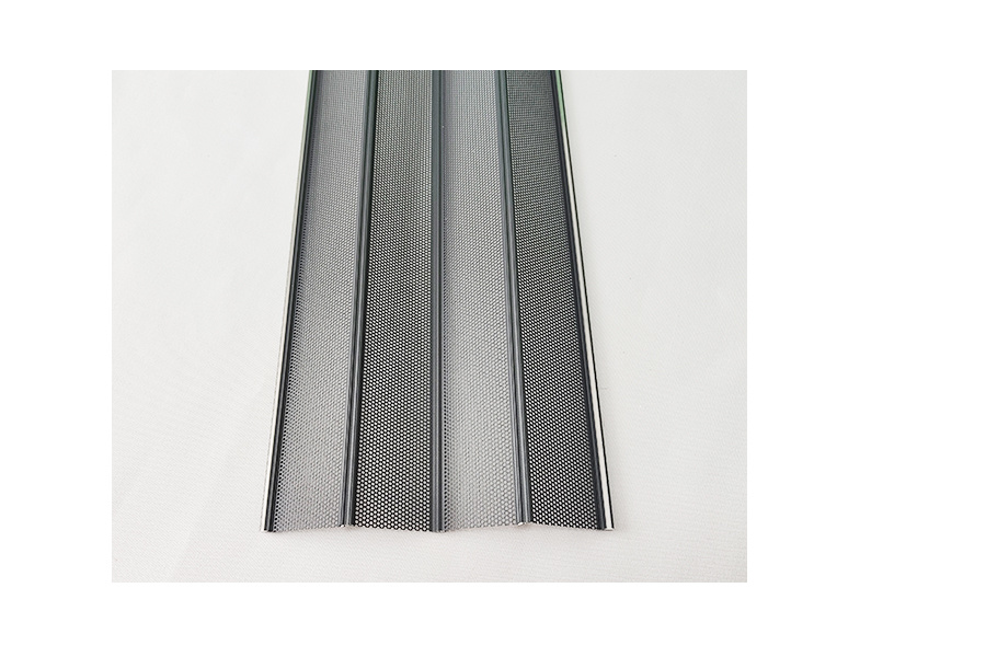 Punched folded V-net