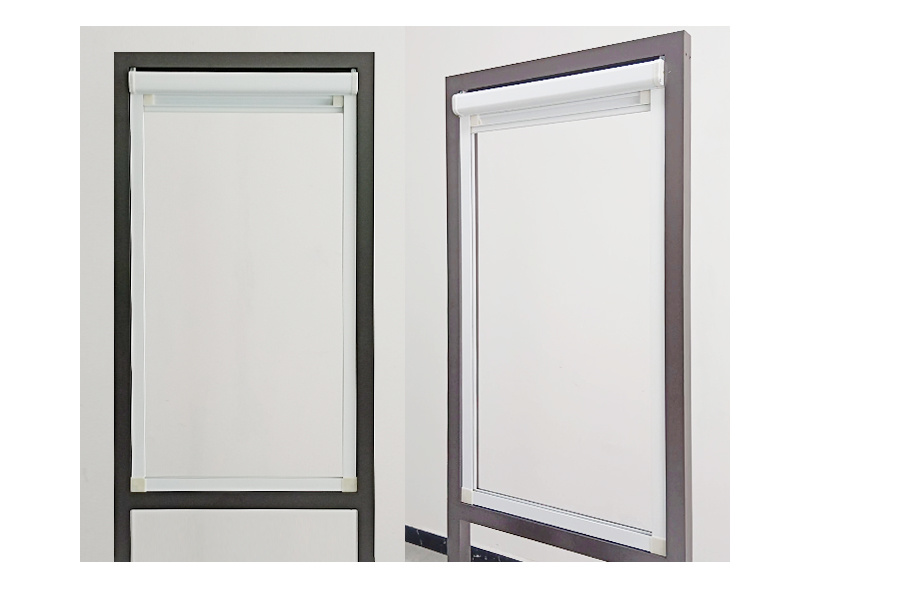 Up and down telescopic screen