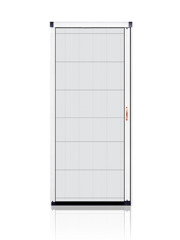 Single folding screen door