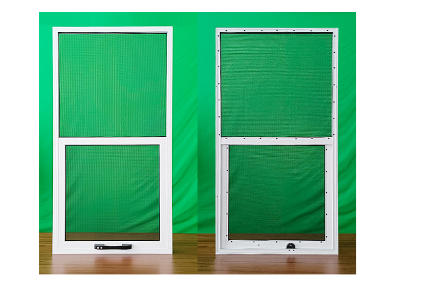 Aluminum sliding anti-mosquito screen