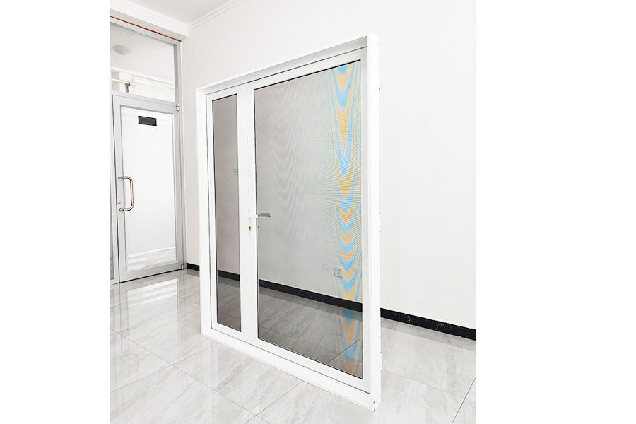 Unequal double door