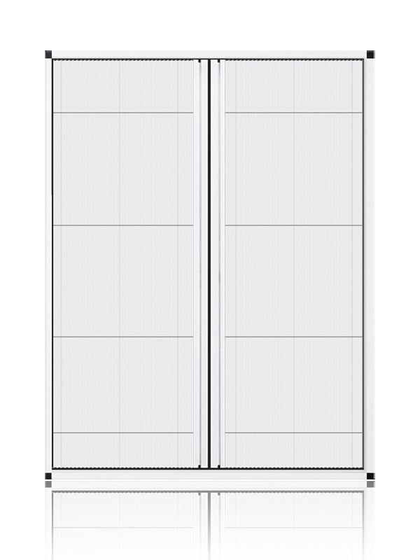 Split folding screen window