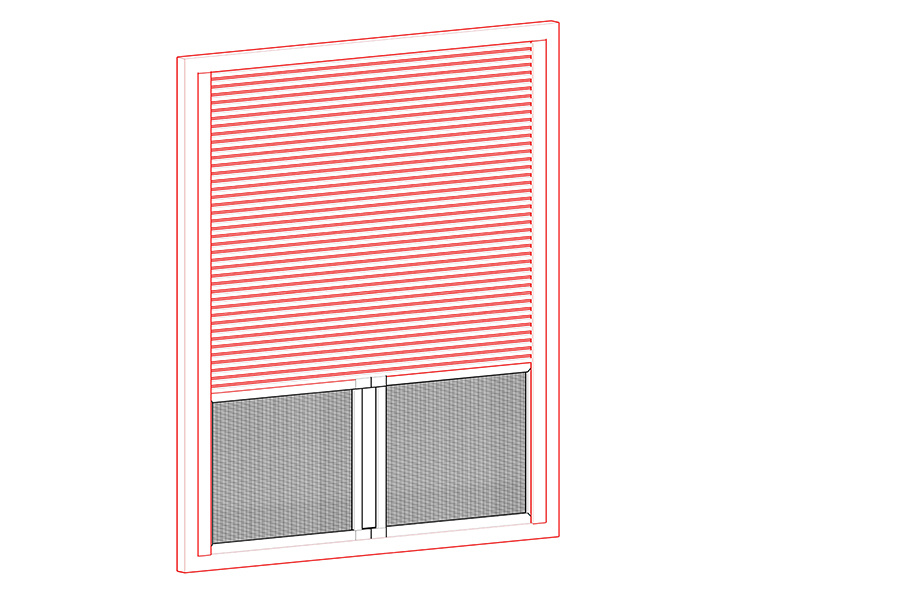 Extended screen window