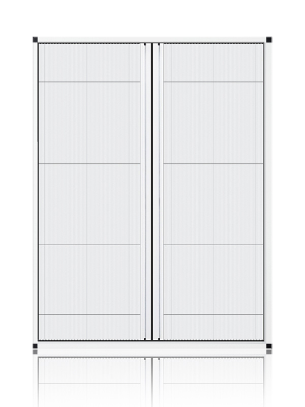Split folding screen window