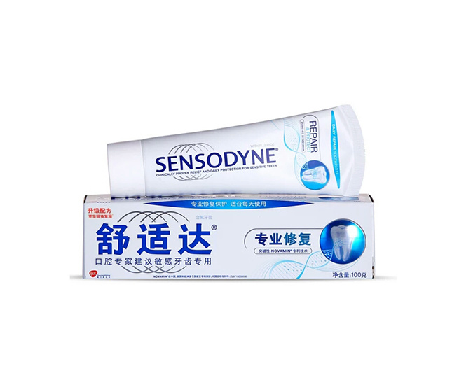 舒適達(dá)修復(fù)牙膏