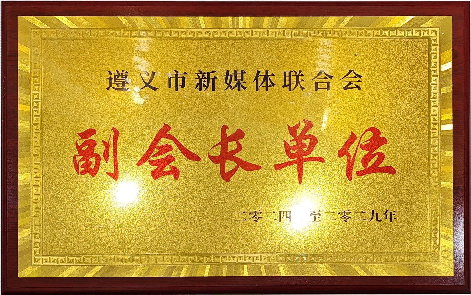 遵義市新媒體聯合會副會長單位