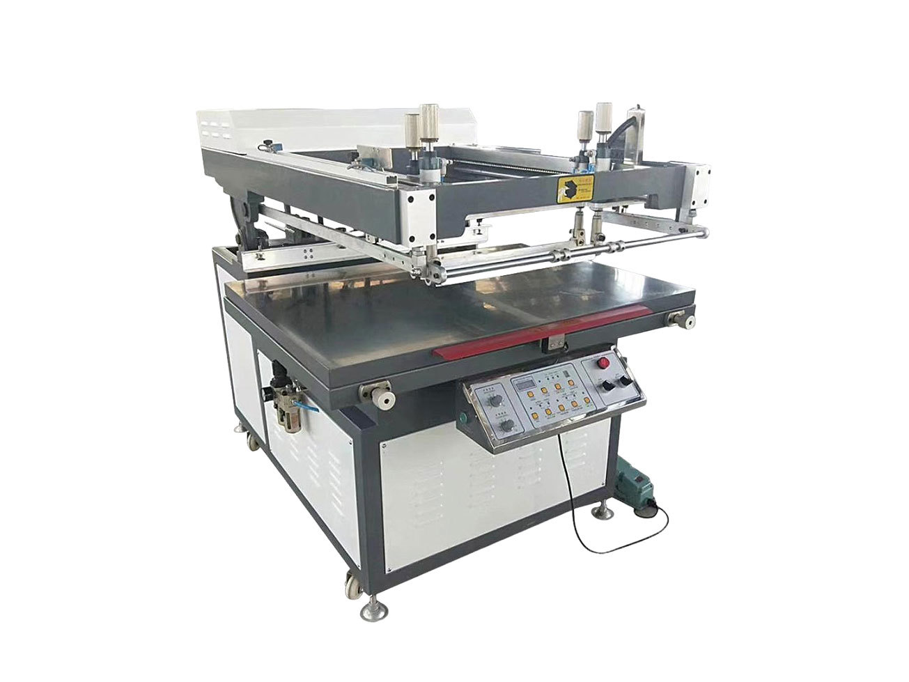 ZYZN-6090 Oblique Arm Flat Screen Printing Machine