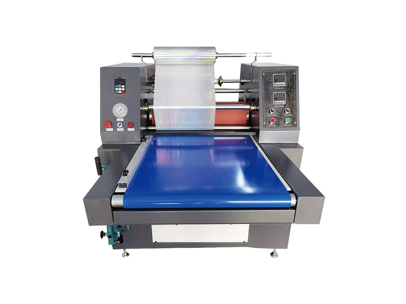 ZYZN-720 UV Hand Pendulum Offline Semi-Automatic Screen Printing Cold Ironing Machine