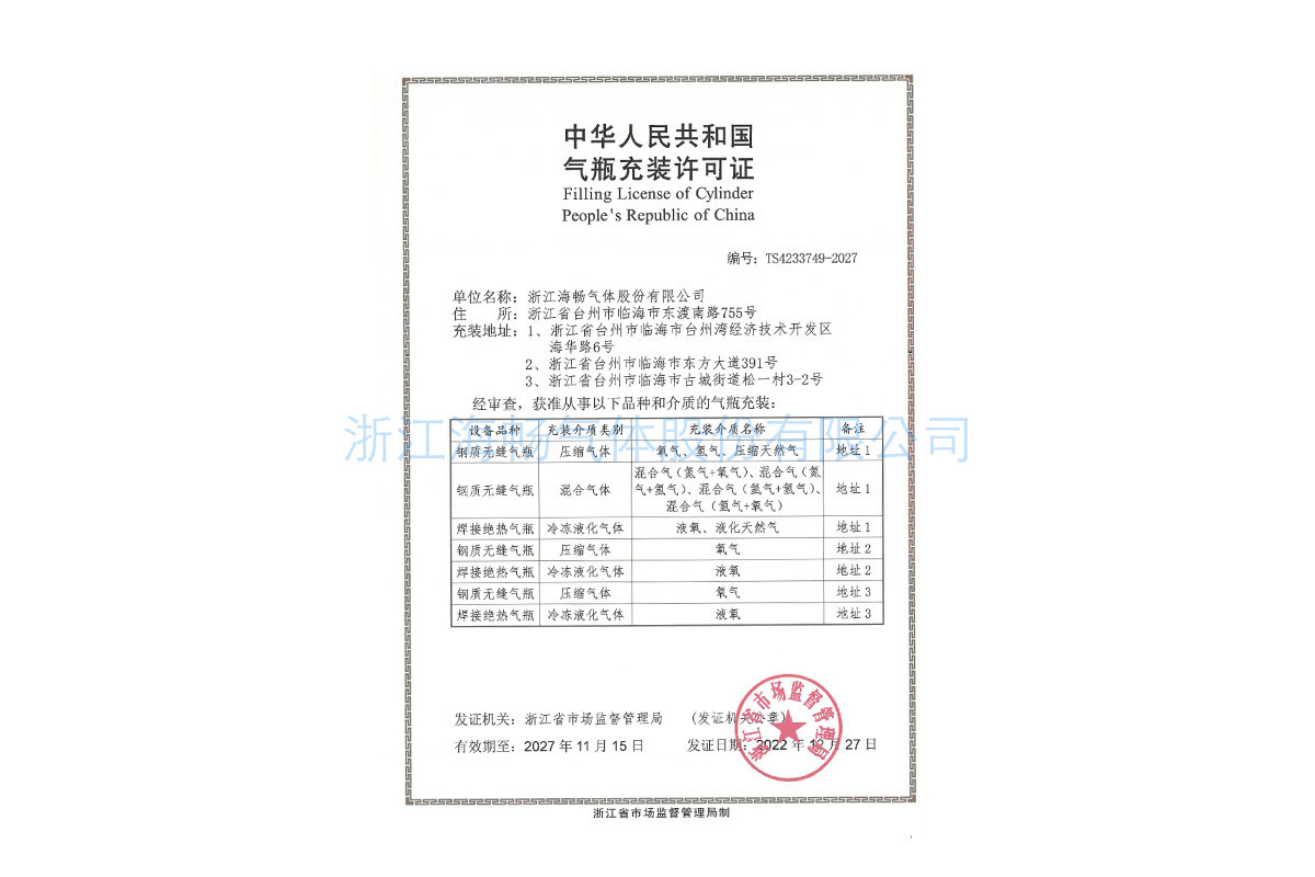 Cylinder Filling Permit-original