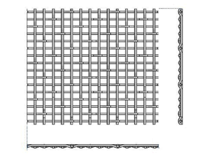 Five-Heddle Weave Wire Mesh