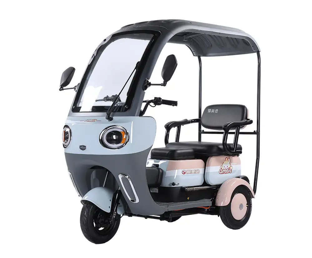Battery-Powered Pedicab Eco-Friendly City Commuting A7T
