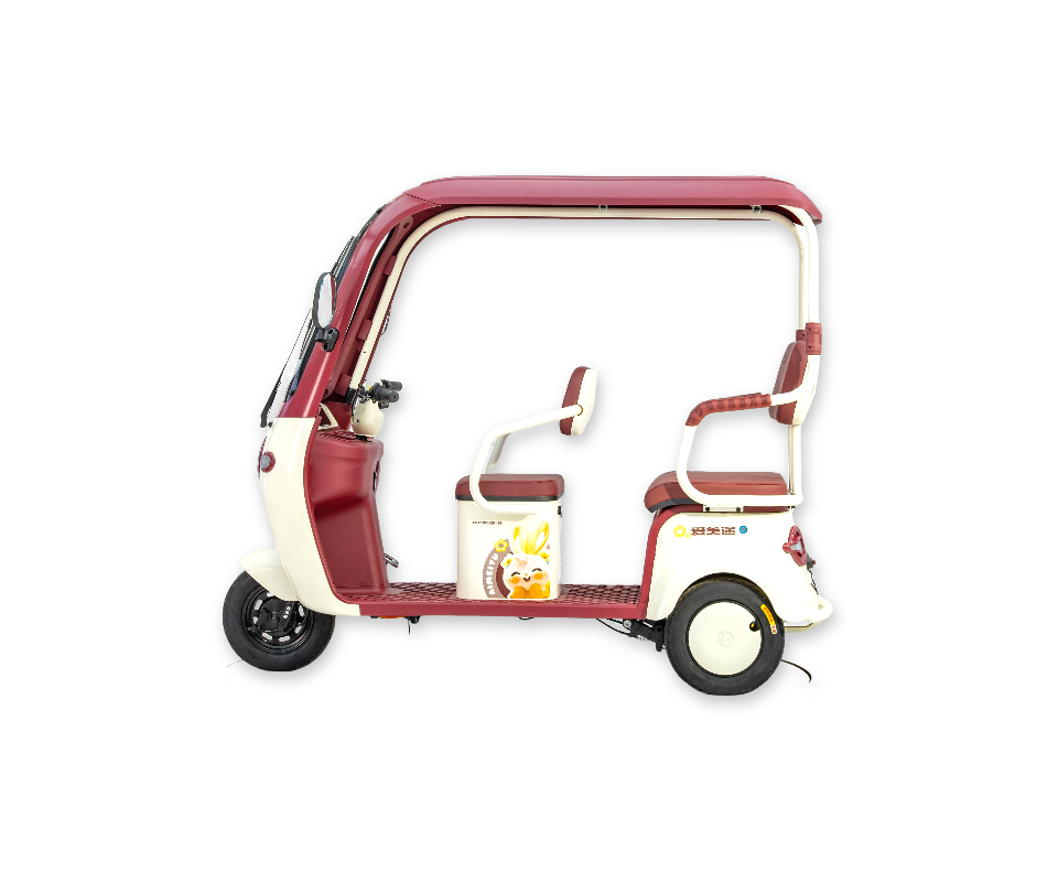 Three Wheel Mobility Scooter Electric Tricycle for Adult Elder Electric Tuk Tuk Triciclo Electrico China Factory A22
