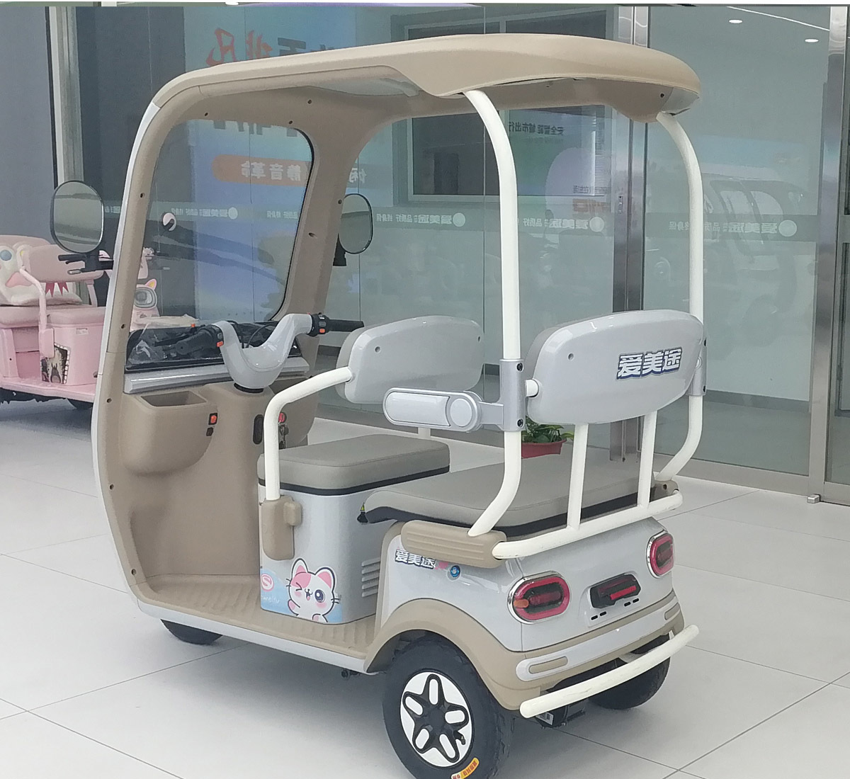 Leisure Electric Tricycle 2025 Model 3 Wheel Protect Disabled Tricycle Electric Mobility Scooter A30