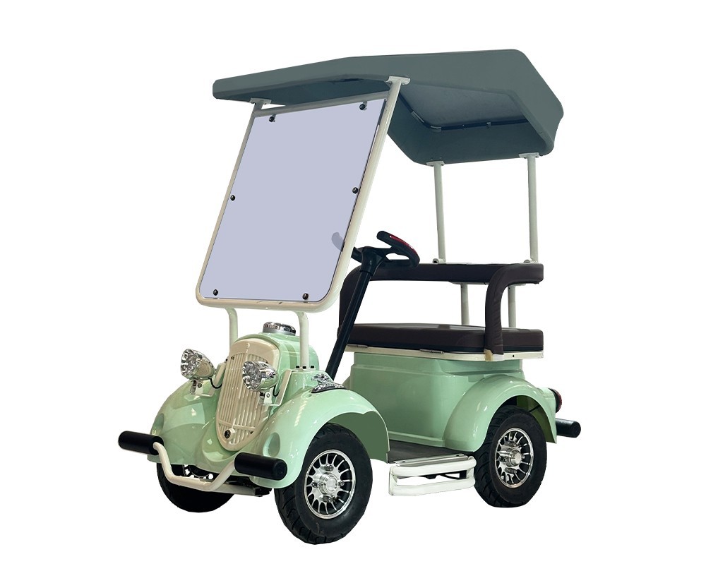 Four-wheeler Electric four-wheeler sightseeing vehicle Use four seat H18-Vintage Vehicle