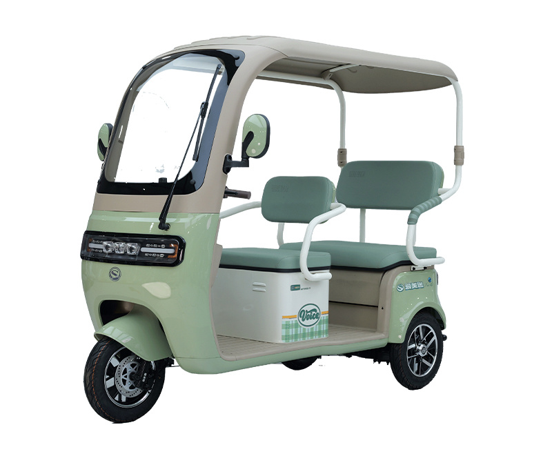 Battery-Powered Rickshaw Sustainable Urban Transport A15