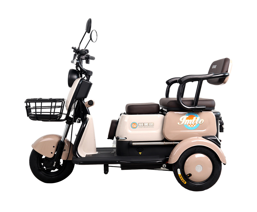 Eco Pedicab Green Three-Wheeled Transportation M6GT