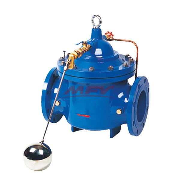 Remote control float valve