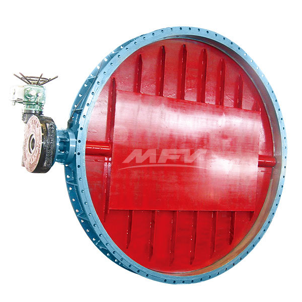 Electric ventilation butterfly valve