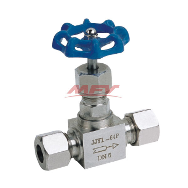 Stainless steel card needle-shaped globe valve