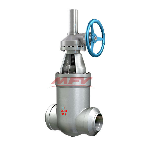 Pound class power station gate valve