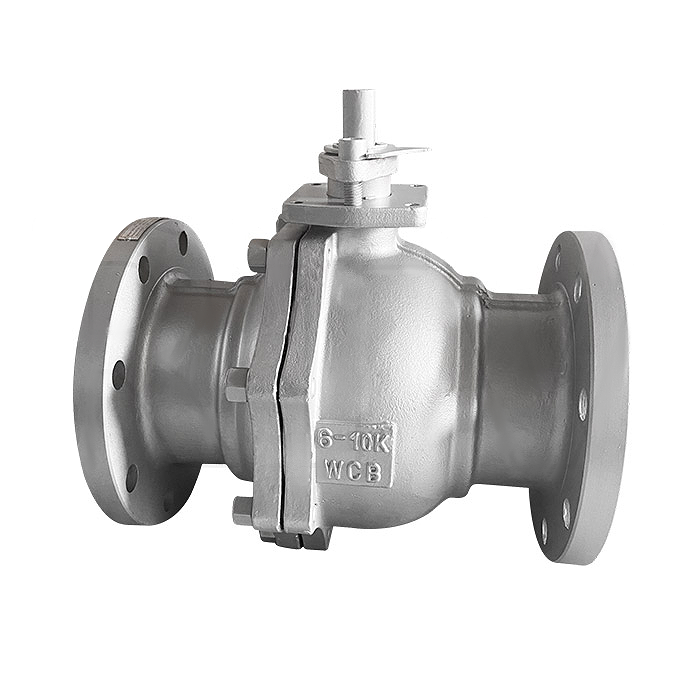 Welded ball valve