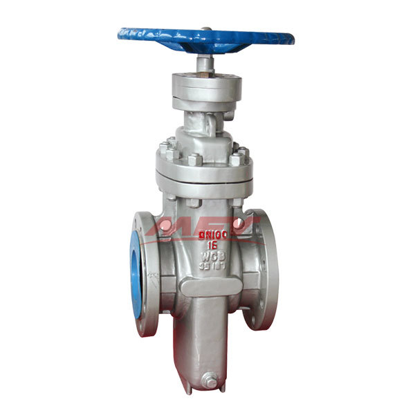 Gas dedicated buried plate valve