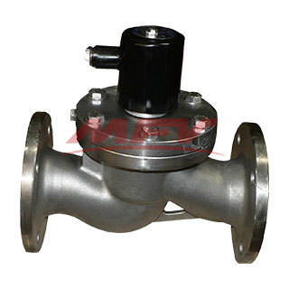 Stainless steel steam solenoid valve