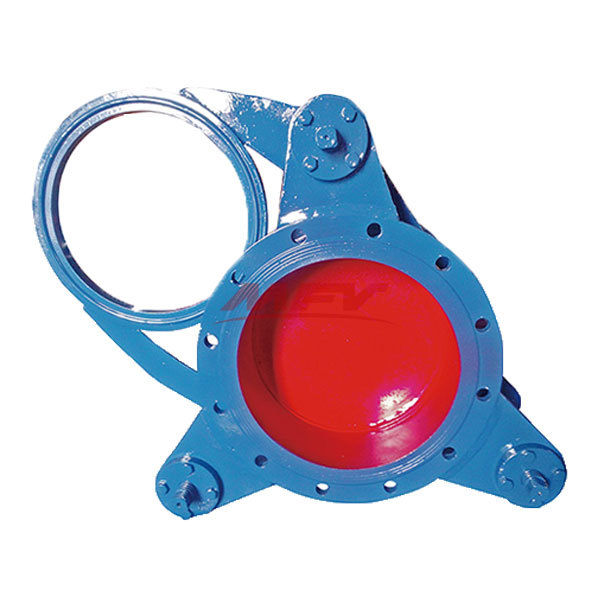 Manual blind valve