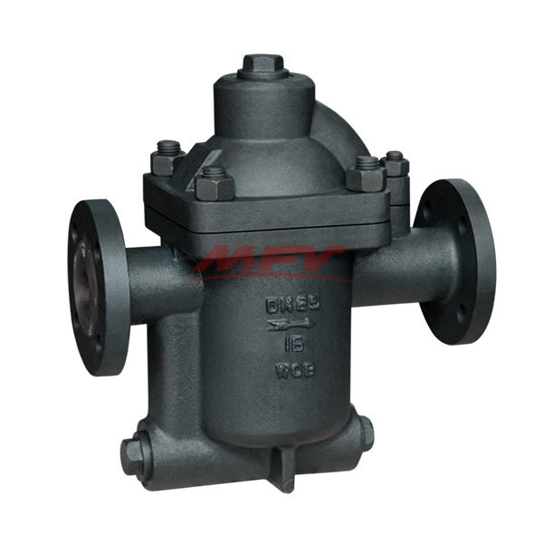 Inverted barrel steam traps