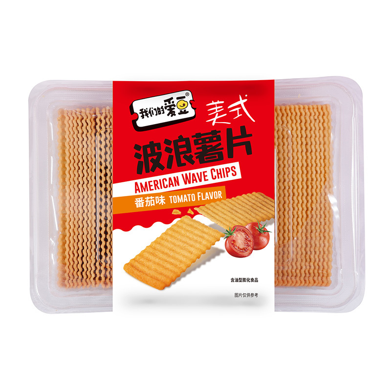 波浪薯片番茄味165g