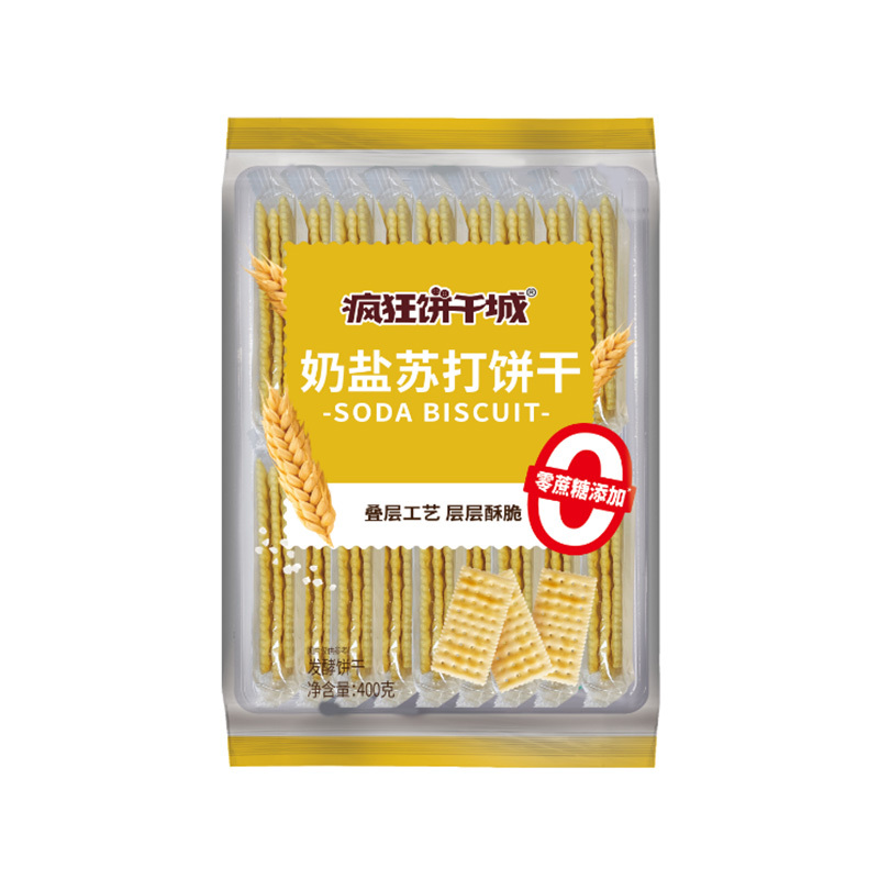 奶鹽蘇打餅干400g