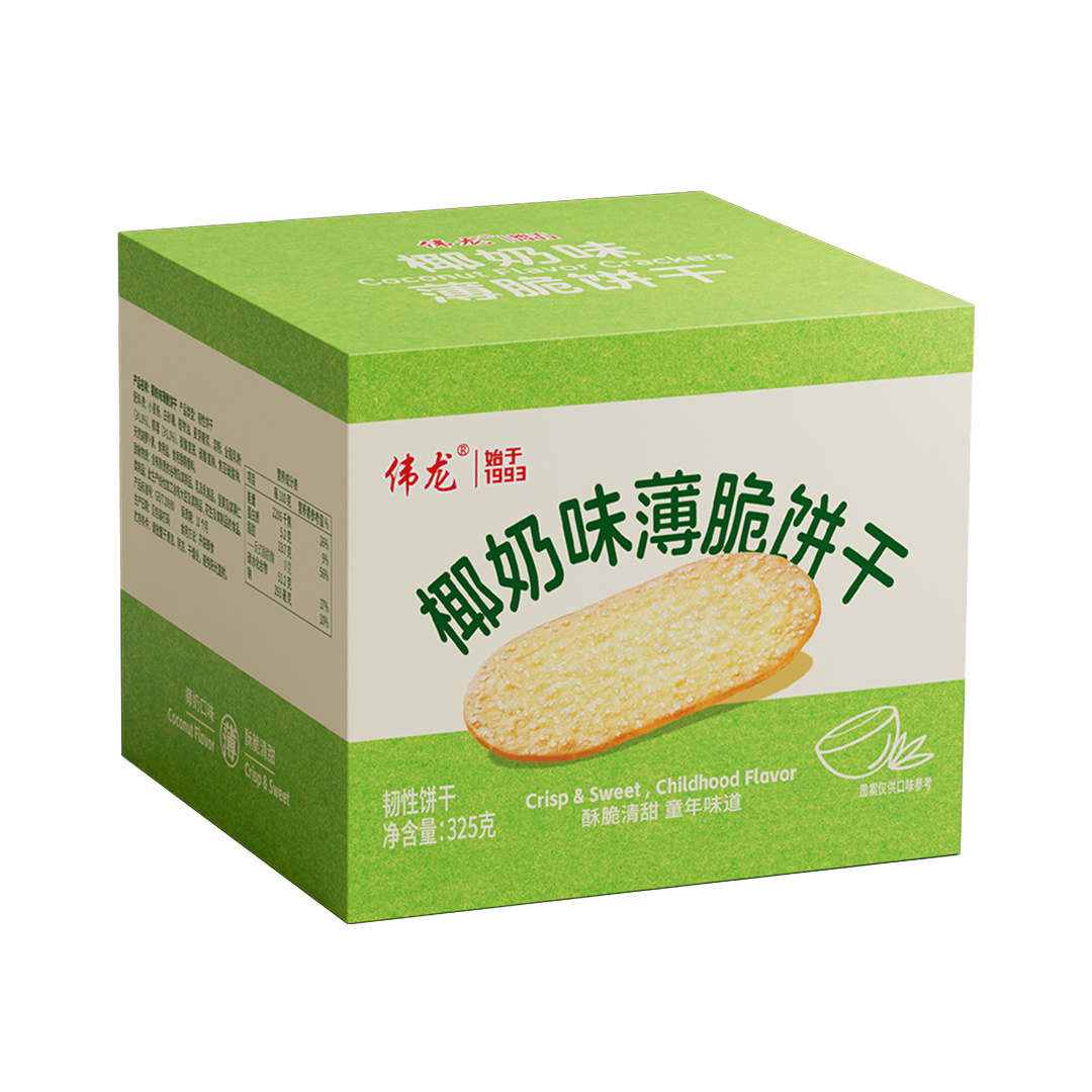 偉龍撒糖餅干椰奶味