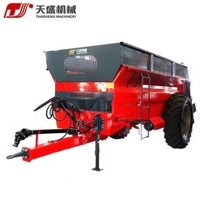 天盛机械双横螺旋撒肥车 撒肥车价格