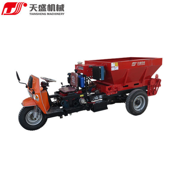 三轮自走式撒肥车