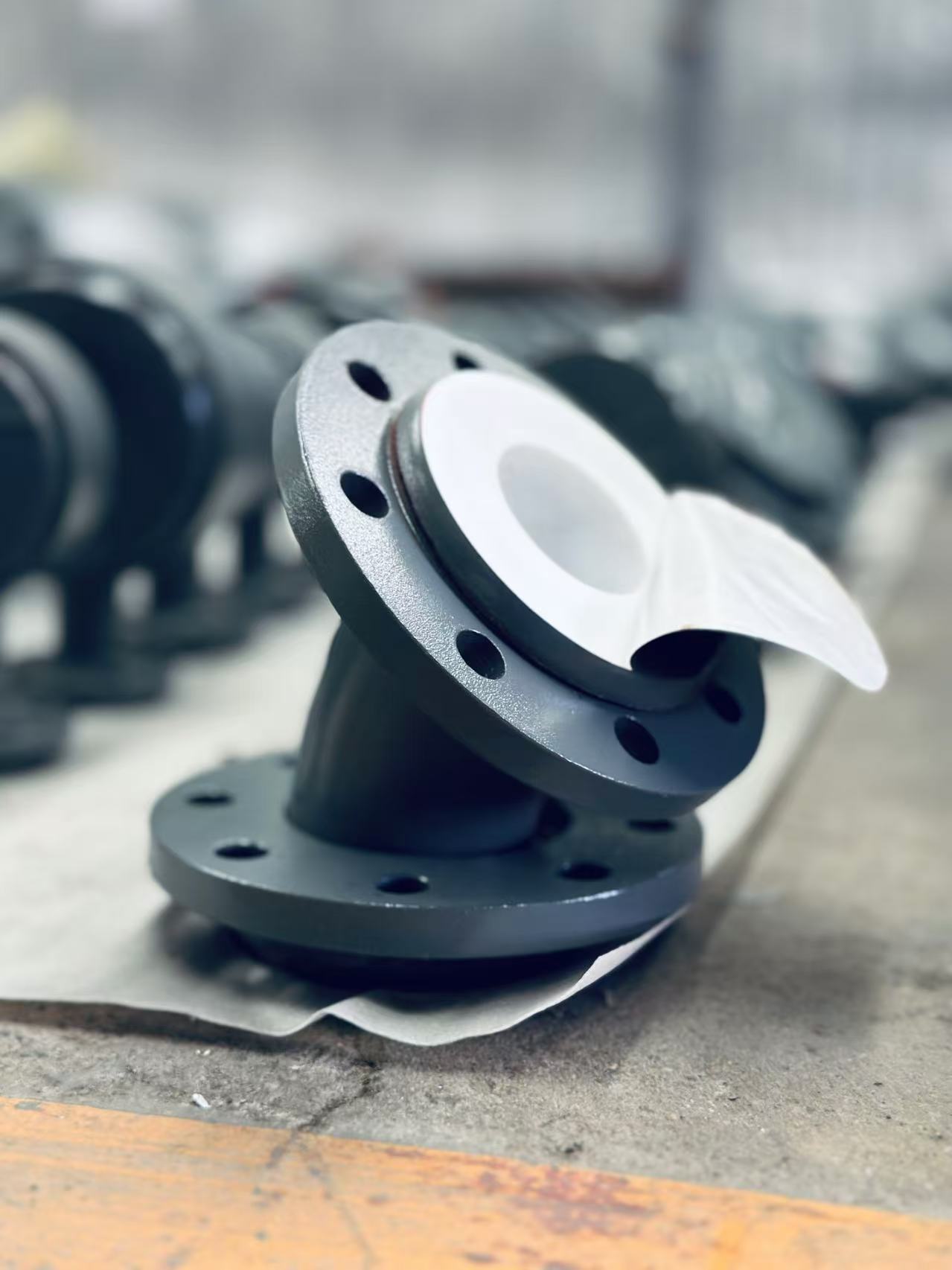 "Certified Direct Manufacturer of PTFE-Lined Steel Pipes and Fittings"
